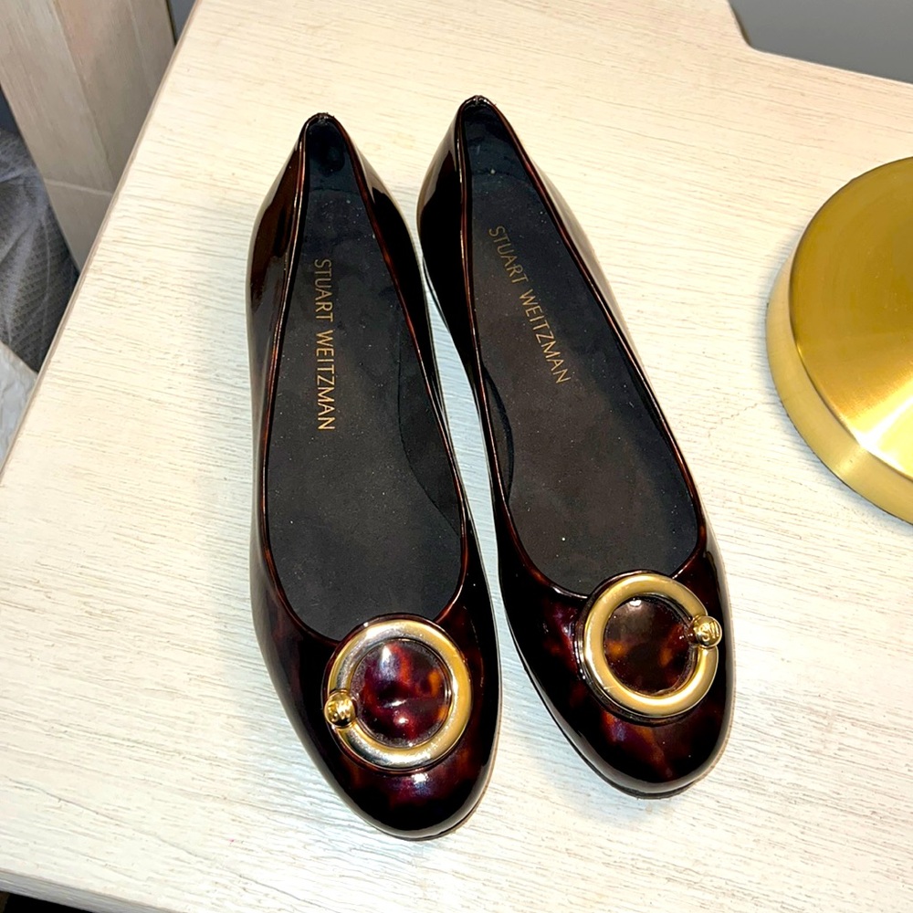 Stuart Weitzman Brown flats